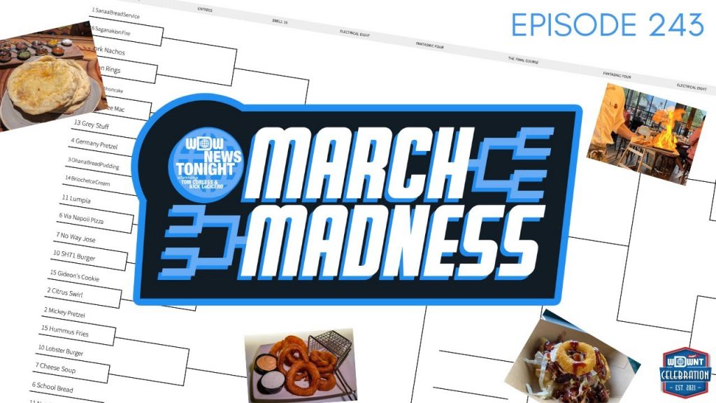 March Madness 2023 – What is the Single BEST Food Item at Walt Disney World Resort?